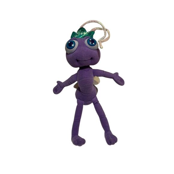 Mattel Purple Princess Atta A Bugs Life Disney Pixar 1998 9" Stuffed Plush - Picture 1 of 7